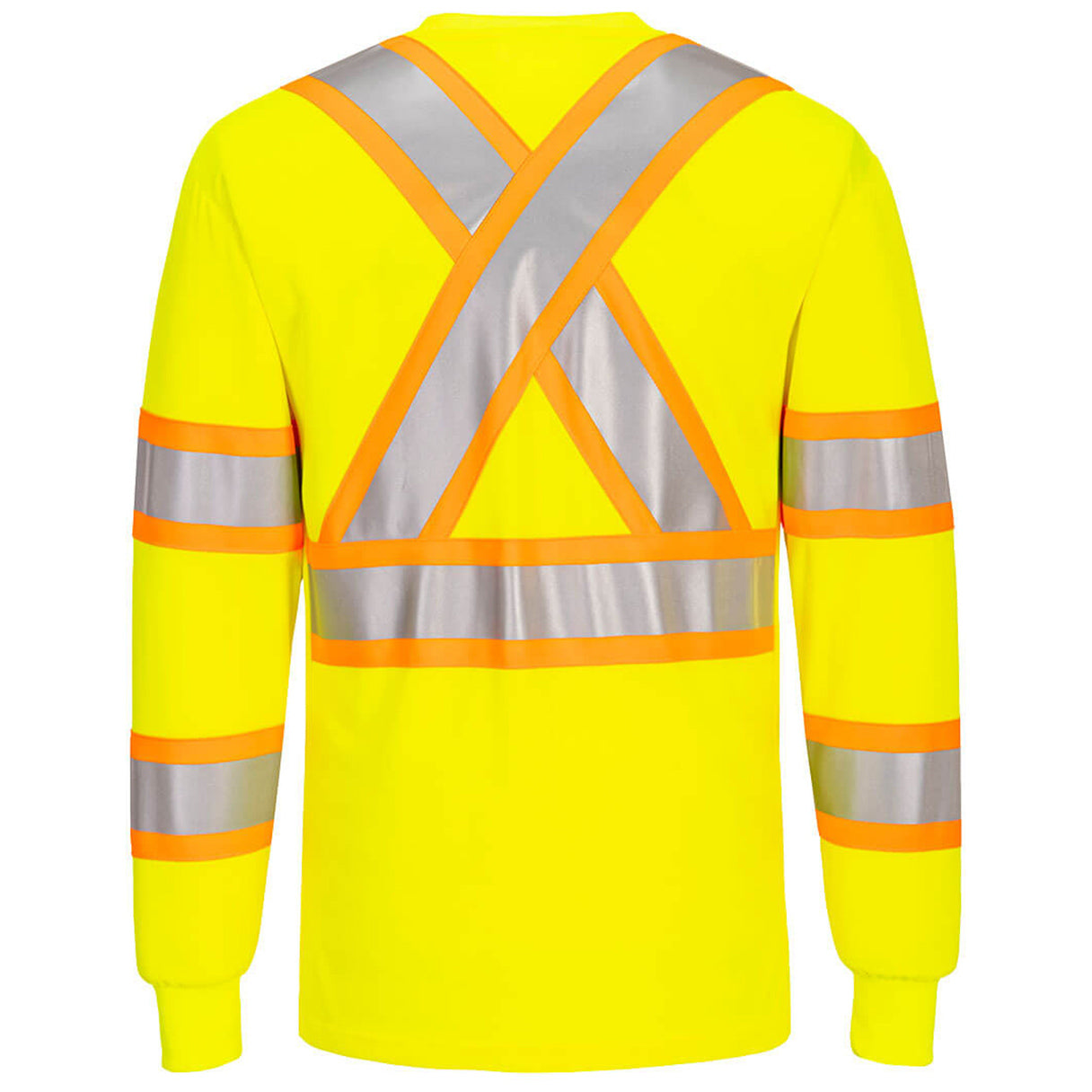Orange Safety Shirt - Portwest - Moisture-Wicking Fabric