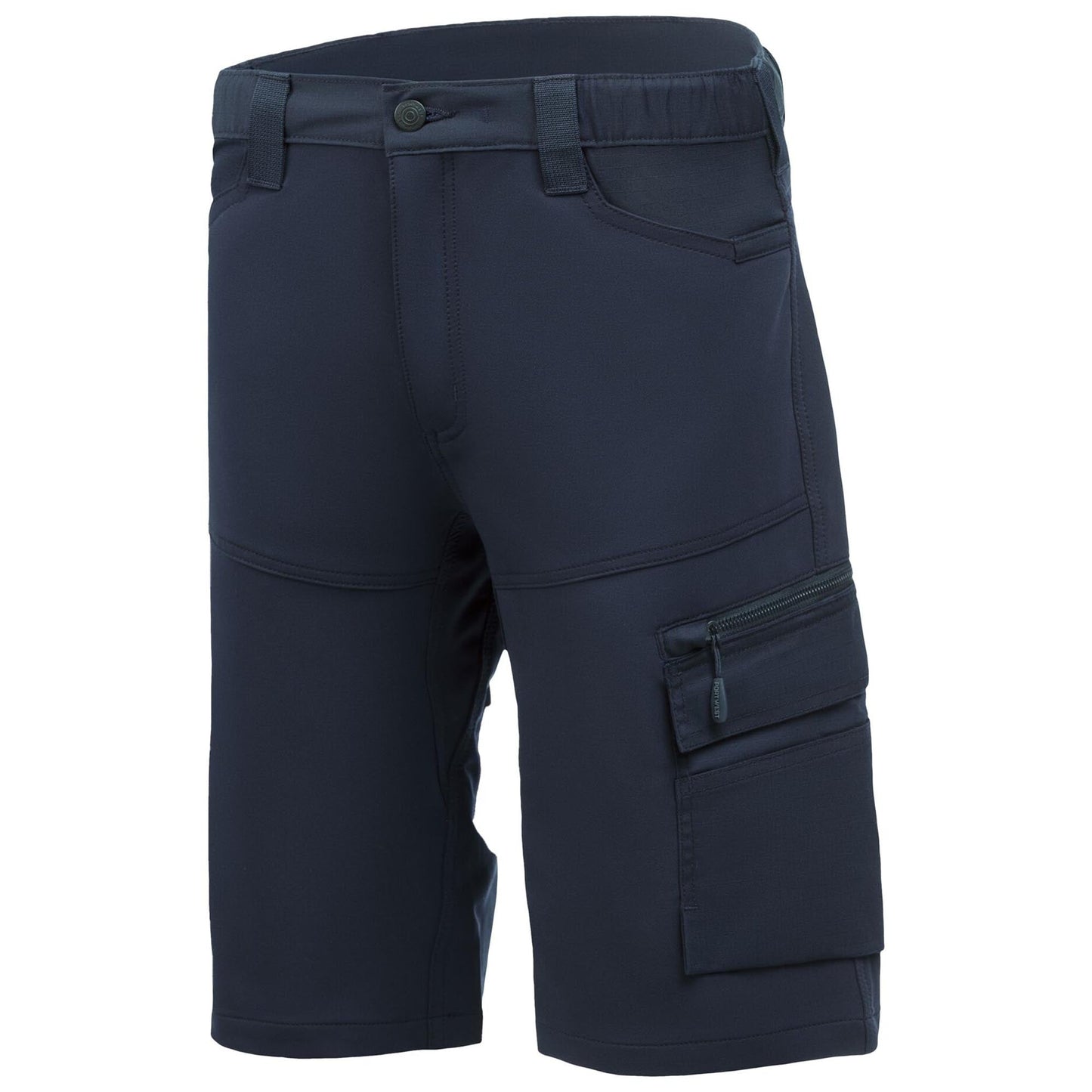 Black Stretch Shorts - Portwest - Durable Design Flex