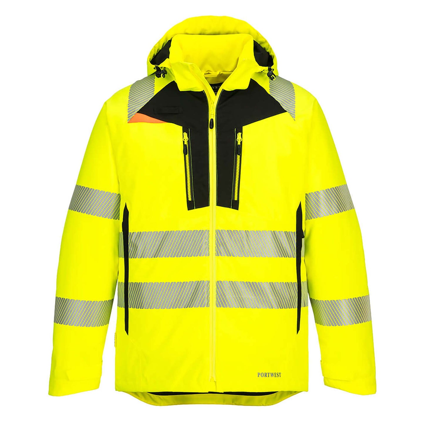 Orange Safety Jackets - Portwest - High Visibility Design