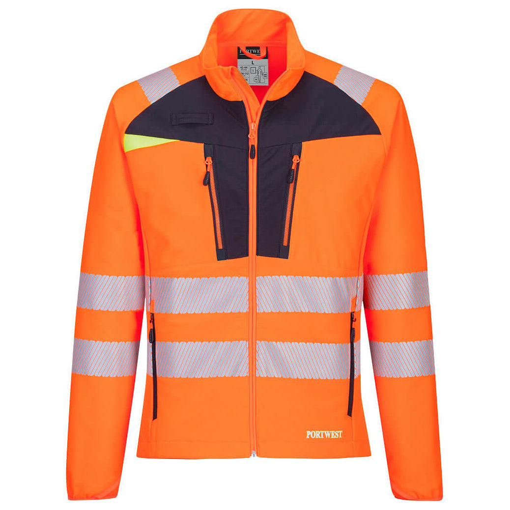 Orange/Black Safety Sweatshirt - Portwest - Hi-Vis Tech