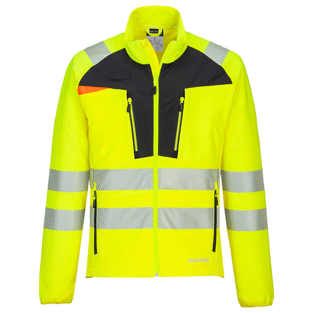 Orange/Black Safety Sweatshirt - Portwest - Hi-Vis Tech