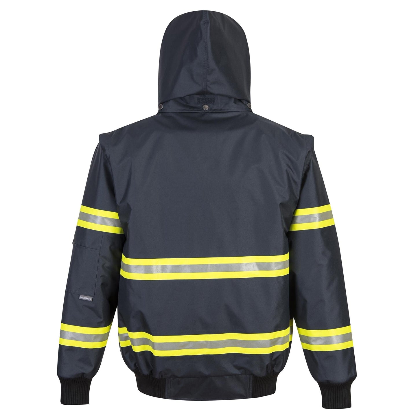Blue Safety Jackets - Portwest - Waterproof Fabric