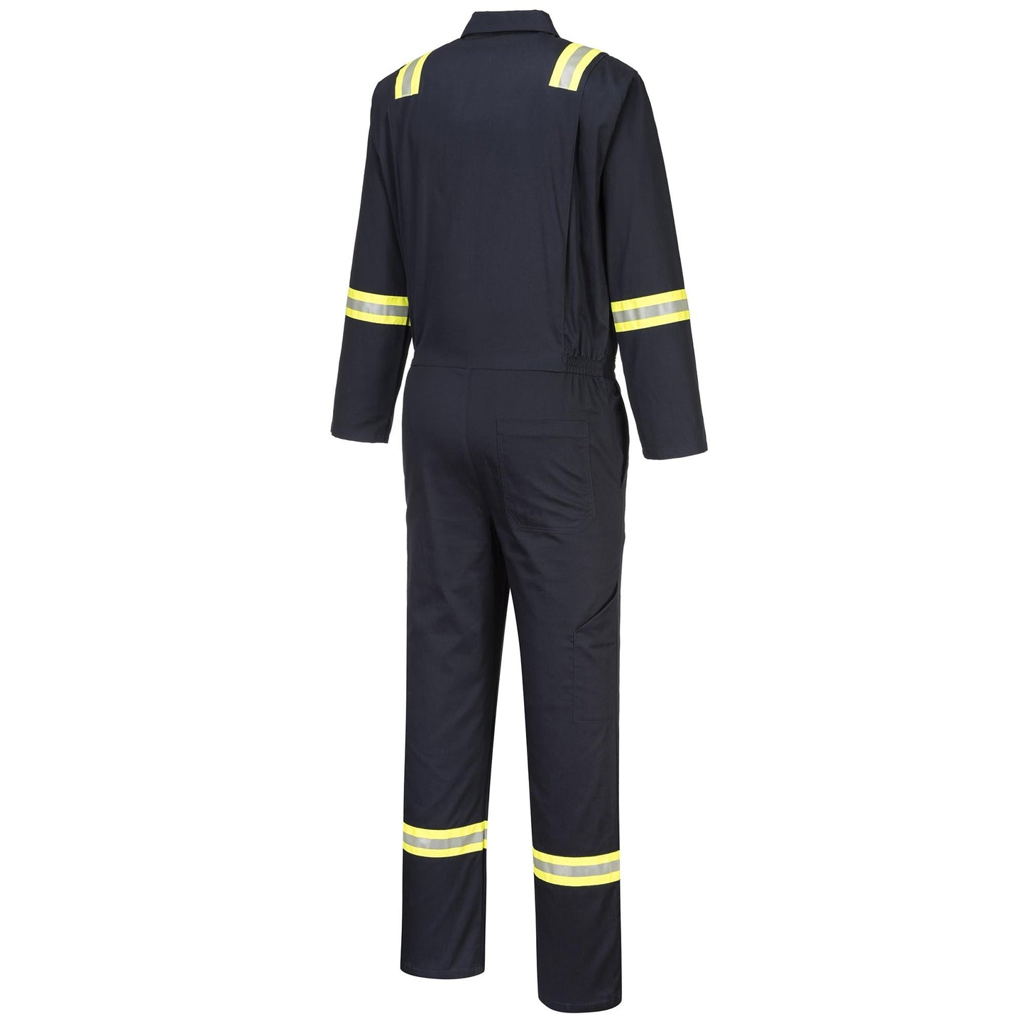 Navy Coveralls - Portwest - Durable Cotton Fabric