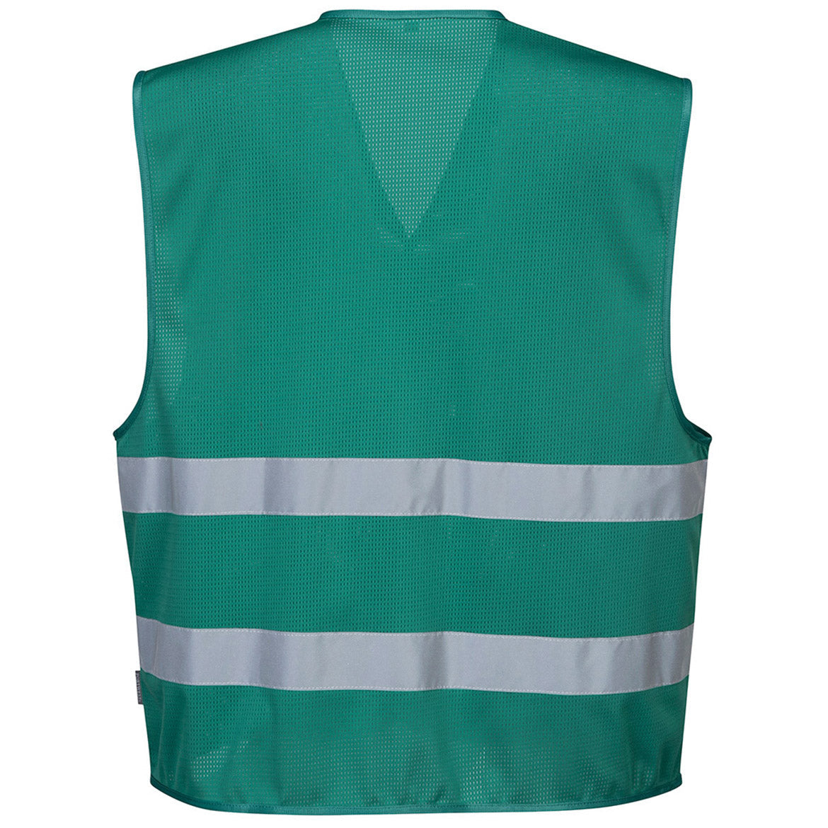 Bottle Green Safety Vests - Portwest - Lightweight Design