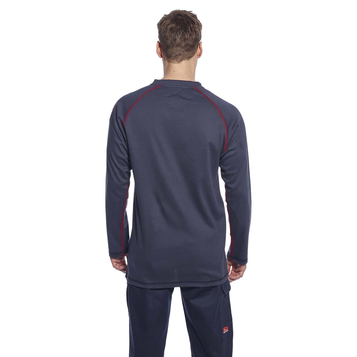 Grey T-Shirts - Portwest - Flame Resistant Fabric - Durable Fit