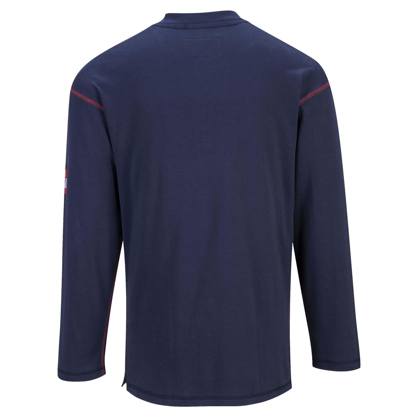 Grey Flame-Resistant Henley Shirt - Portwest - Durable