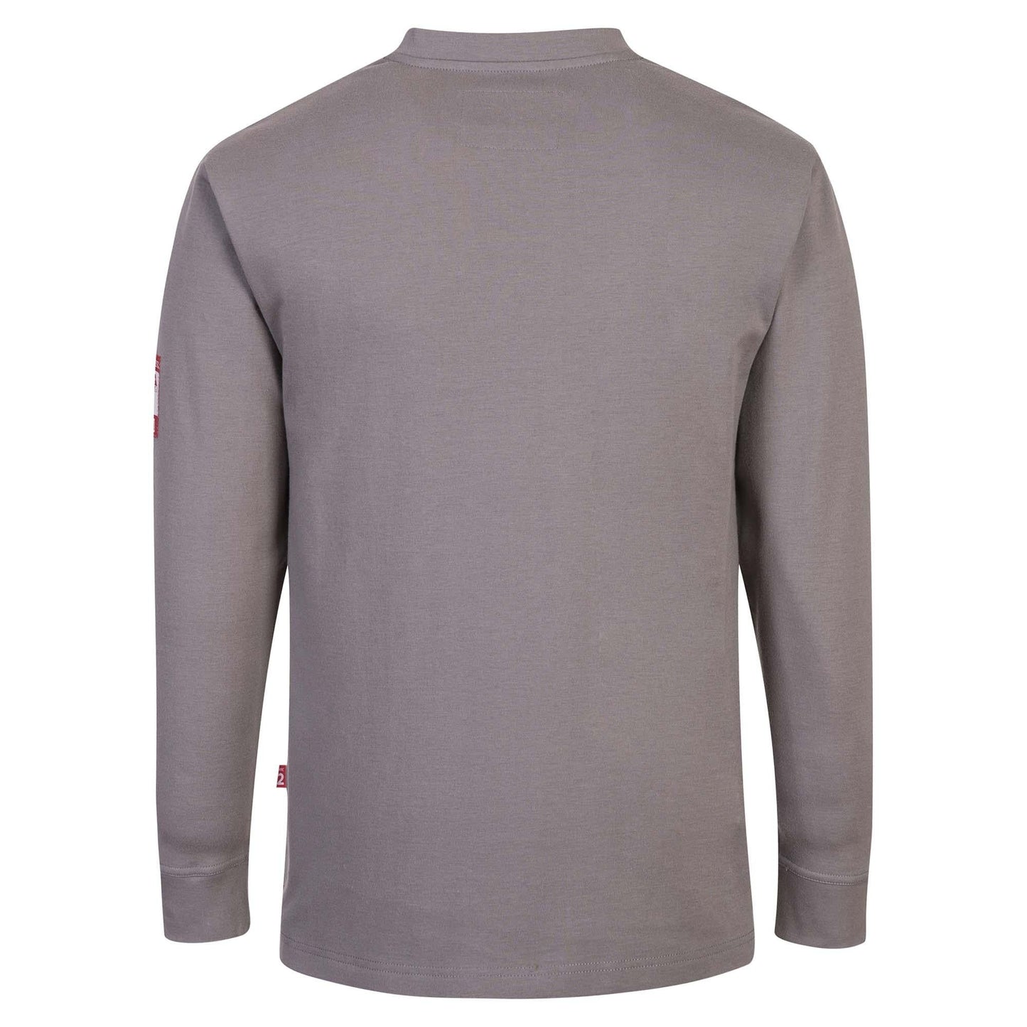Grey Antistatic Henley Shirts - Portwest - Safe Fabric