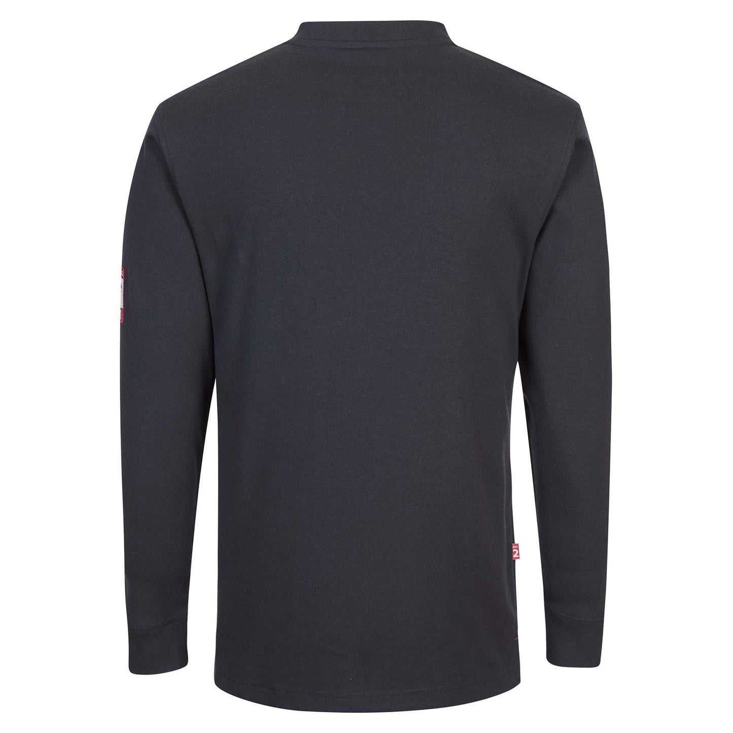 Grey Antistatic Henley Shirts - Portwest - Safe Fabric