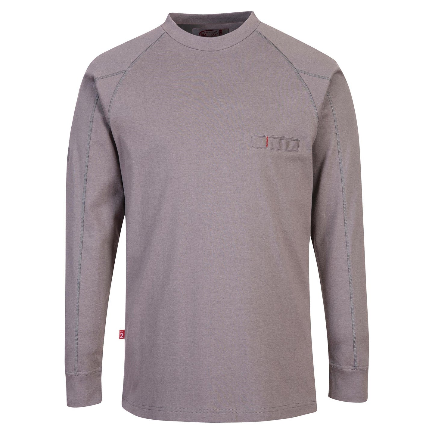Grey T-Shirts - Portwest - Antistatic Crew Neck