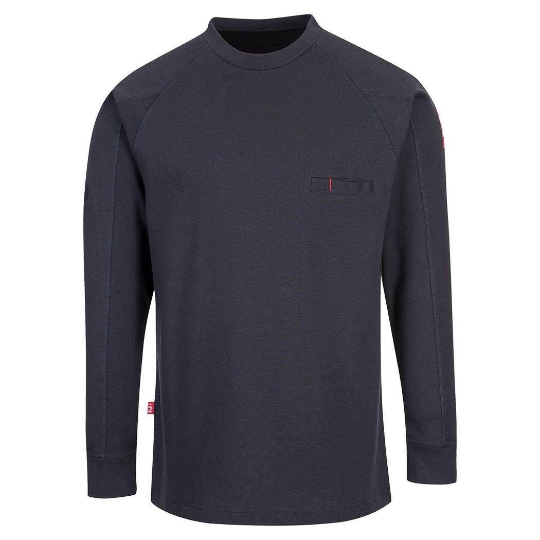 Grey T-Shirts - Portwest - Antistatic Crew Neck