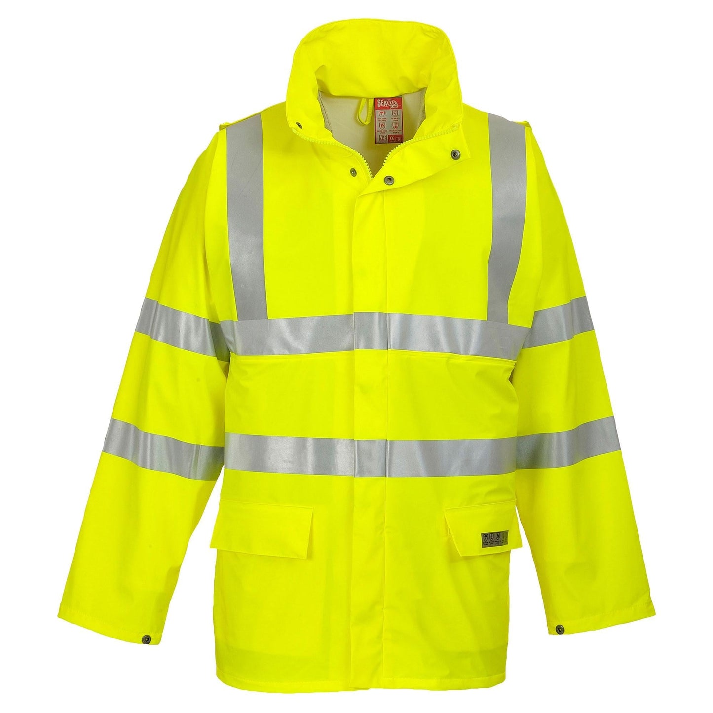Yellow/Lime Safety Jacket - Portwest - Flame Resistant