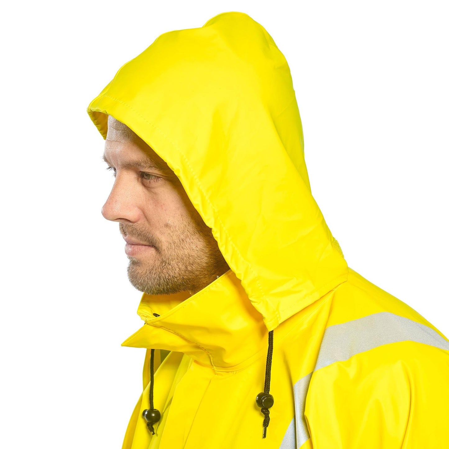 Yellow/Lime Safety Jacket - Portwest - Flame Resistant