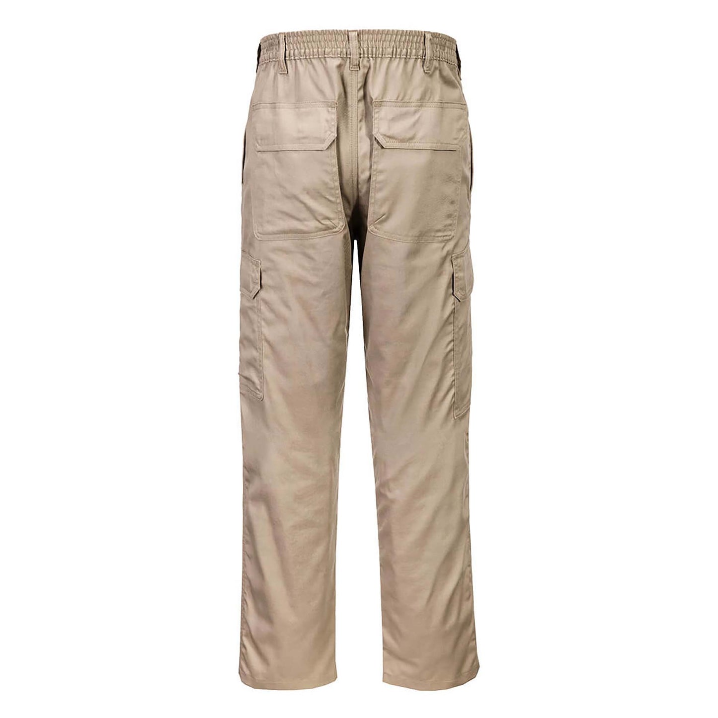Khaki Pants - Portwest - Comfortable Fit - Durable Fabric