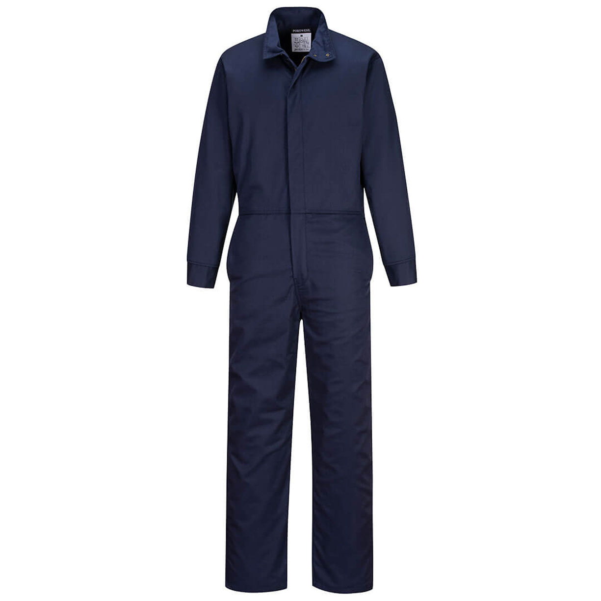 Blue Coveralls - Portwest - Durable Flame Resistant Fabric