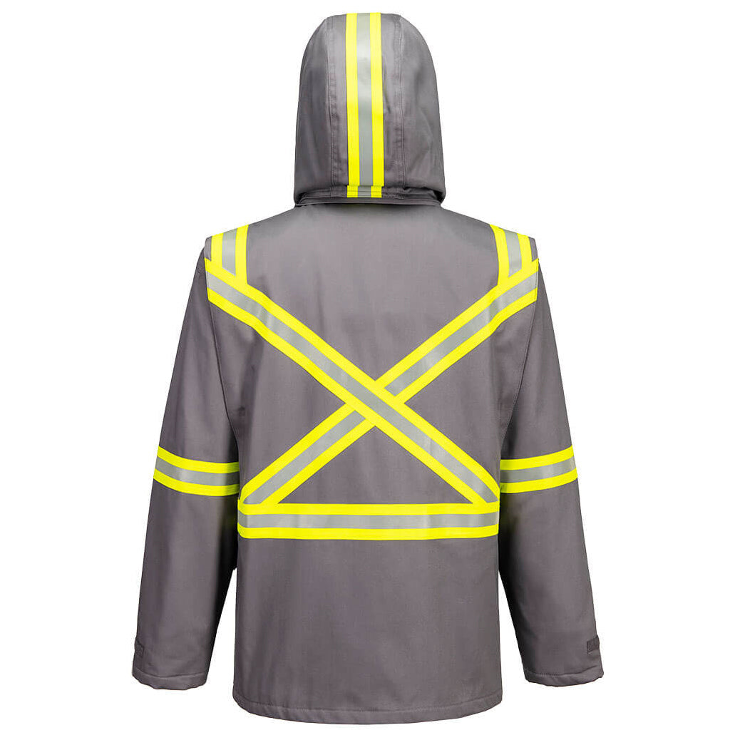 Gray Insulated Jacket - Portwest - Durable Fabric