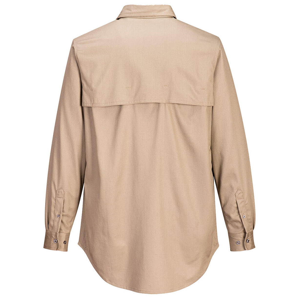 Khaki Flame Resistant Shirt - Portwest - Comfortable Fit