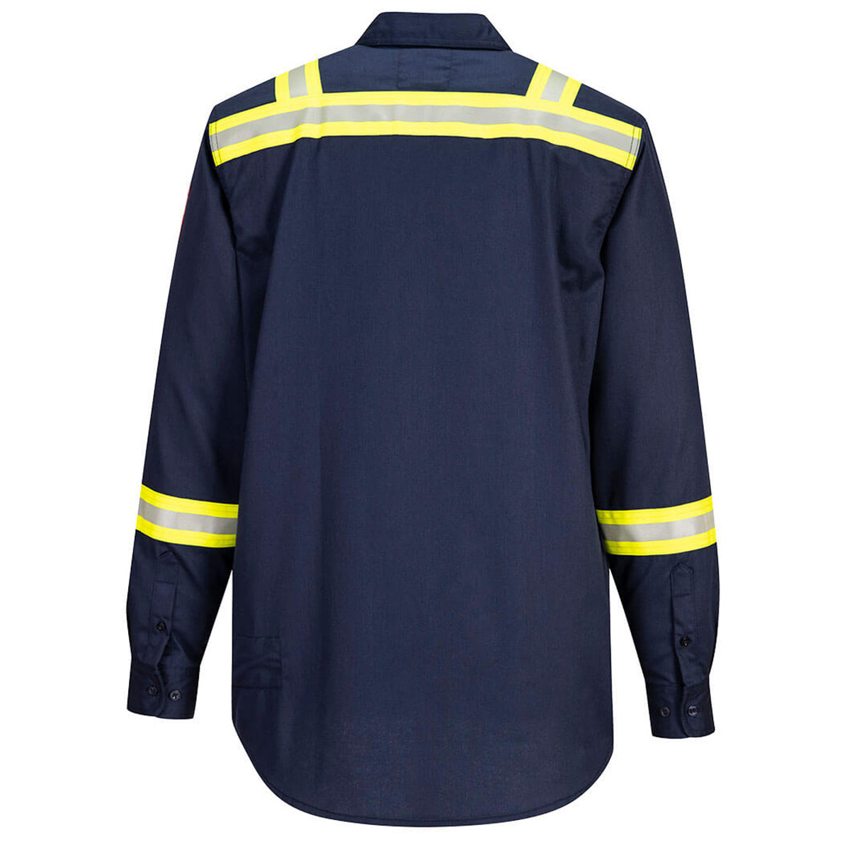 Grey Button Up Shirt - Portwest - Breathable Fabric