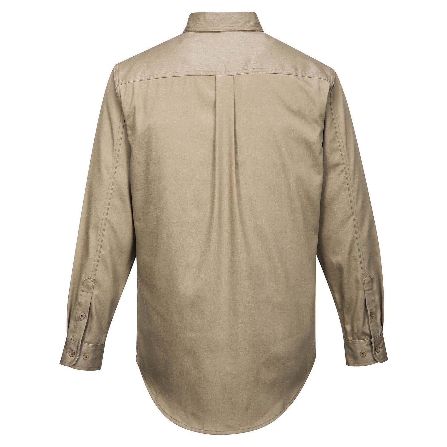 Grey Button Up Shirts - Portwest - Flame Resistant 50+ UPF