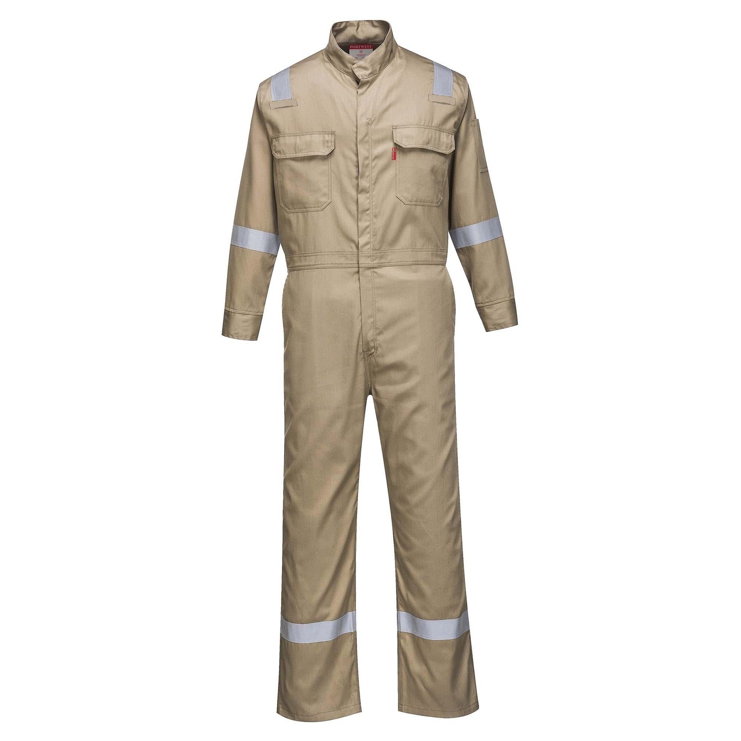 Grey Coveralls - Portwest - Durable Flame Resistant Design