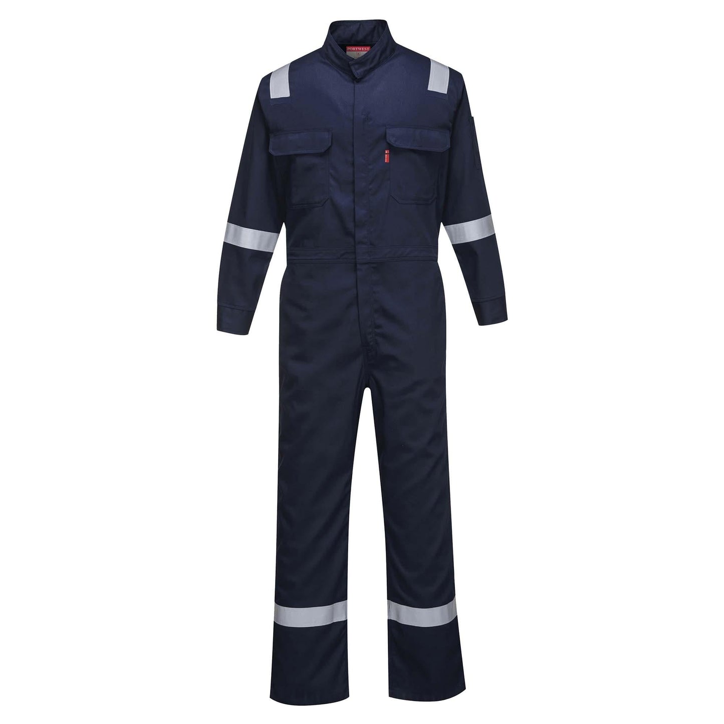 Grey Coveralls - Portwest - Durable Flame Resistant Design