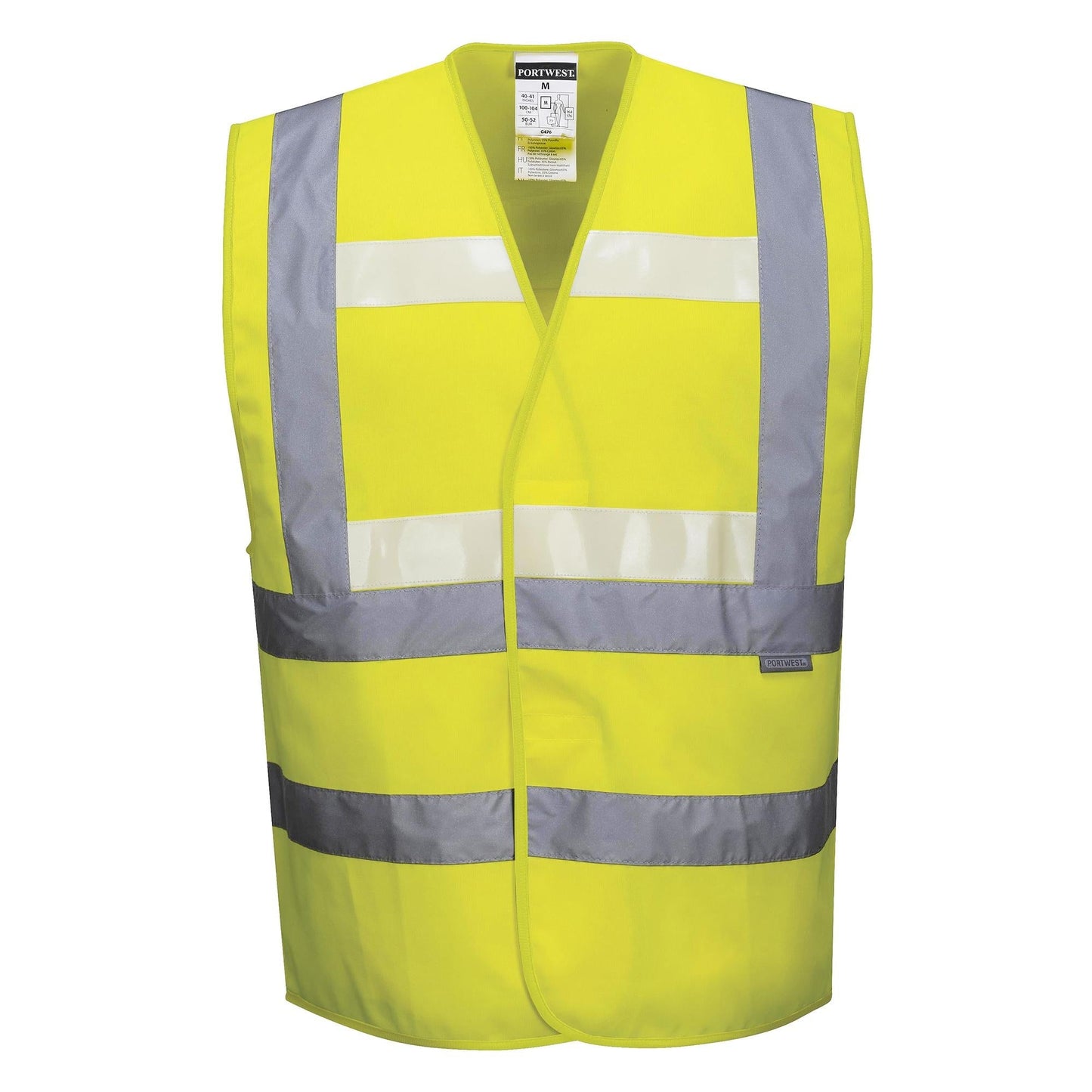 Yellow Safety Vest - Portwest - Glow in the Dark