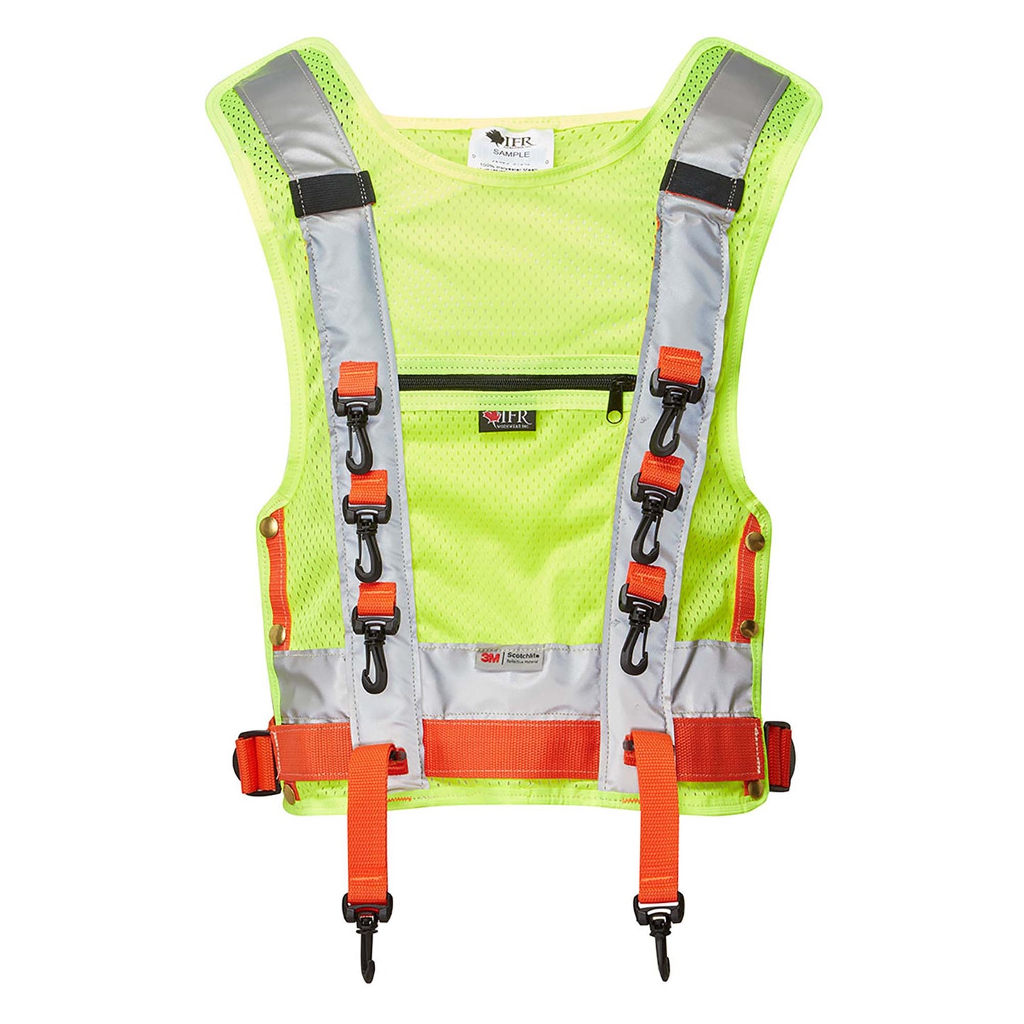 Orange Safety Vest - Portwest - Ergonomic Design