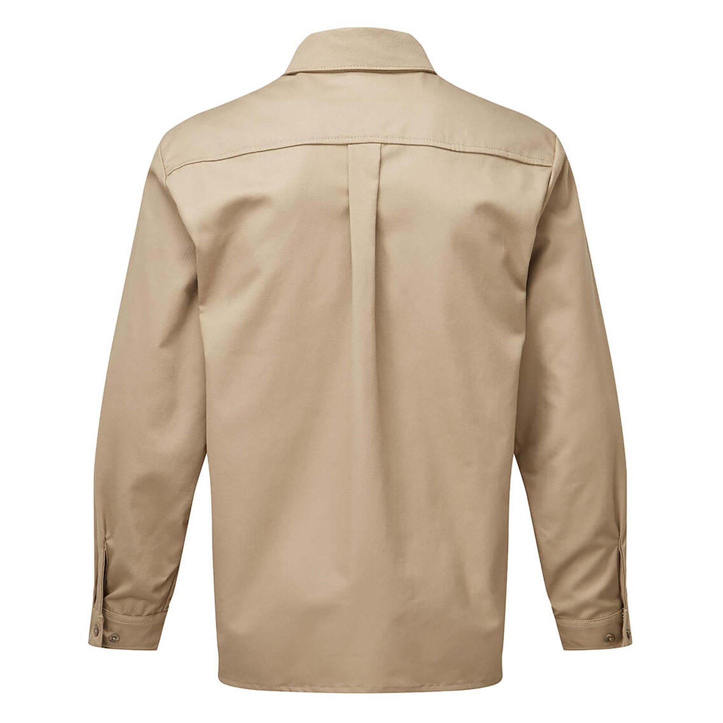 Khaki Button Up Shirts - Portwest - Fire Resistant