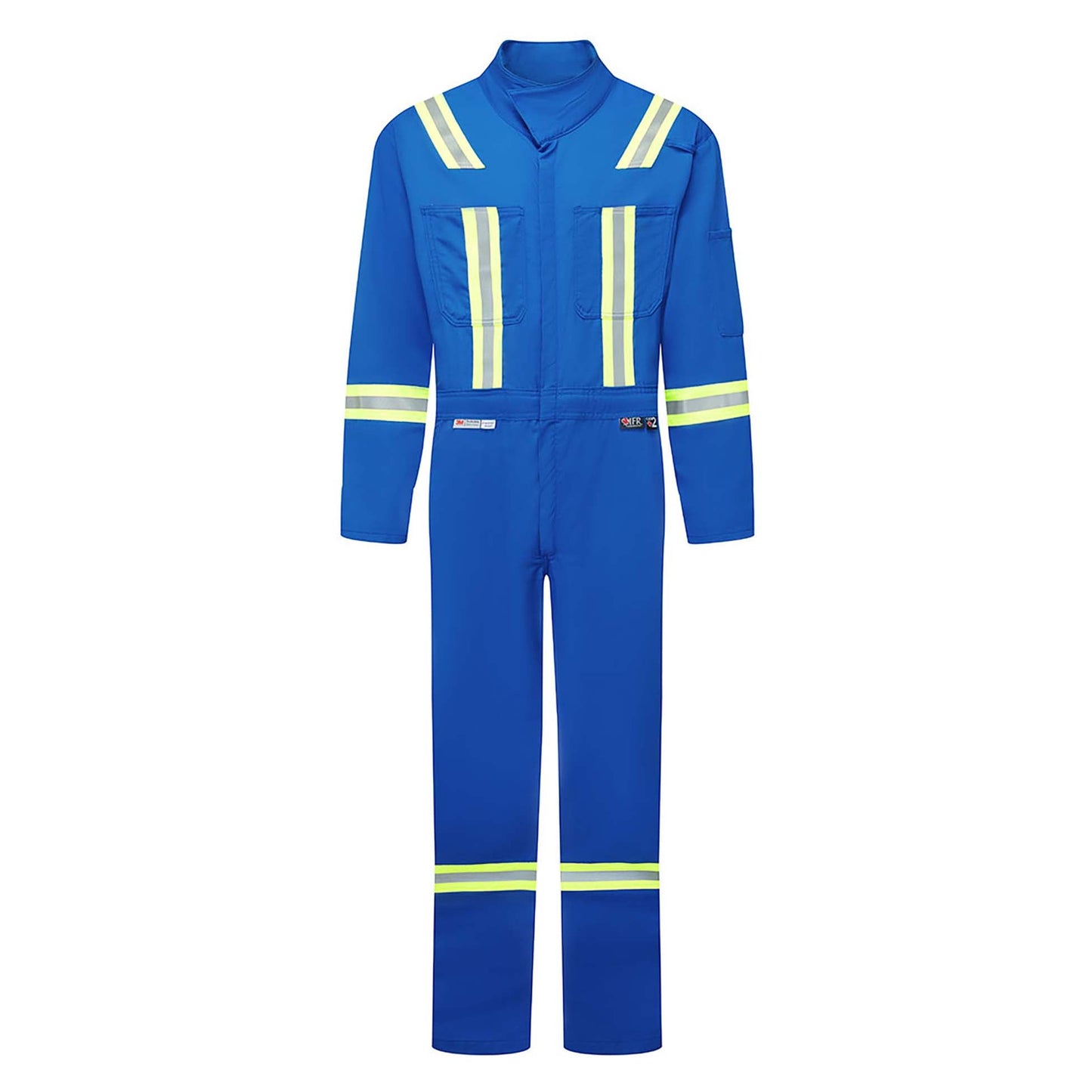 Royal Blue Coveralls - Portwest - FR Cotton Fabric