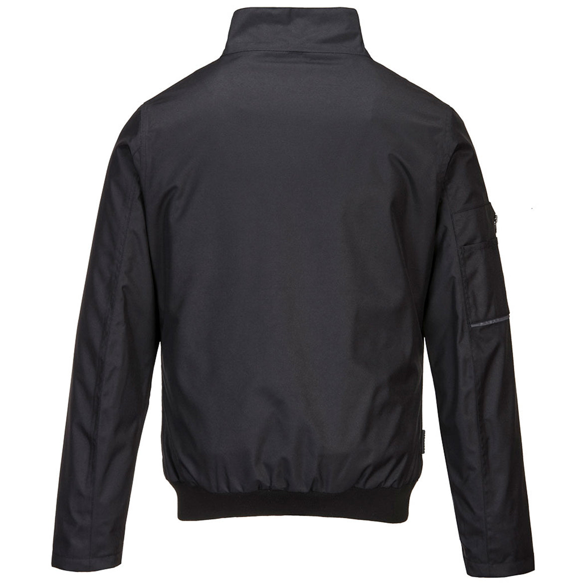 Black Safety Jacket - Portwest - Waterproof Fabric