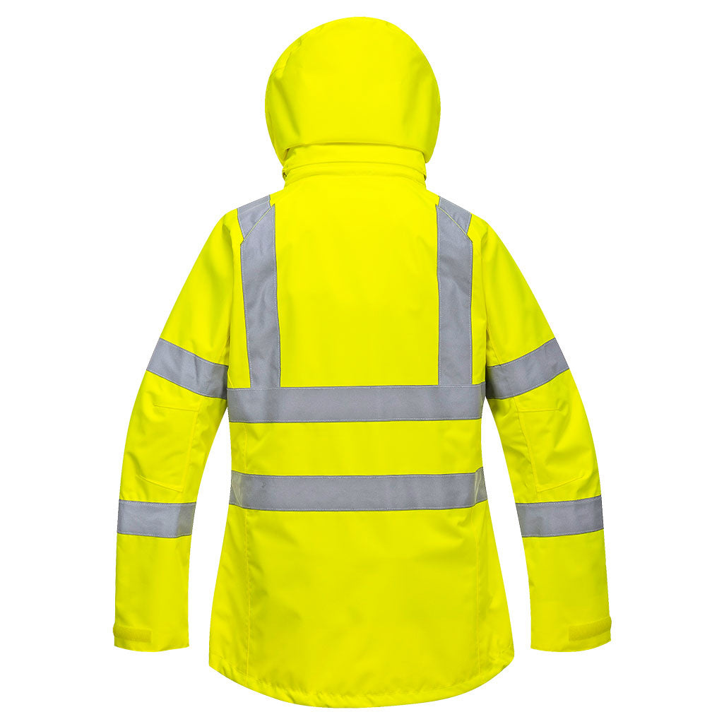 Yellow/Lime Safety Jacket - Portwest - Waterproof Design