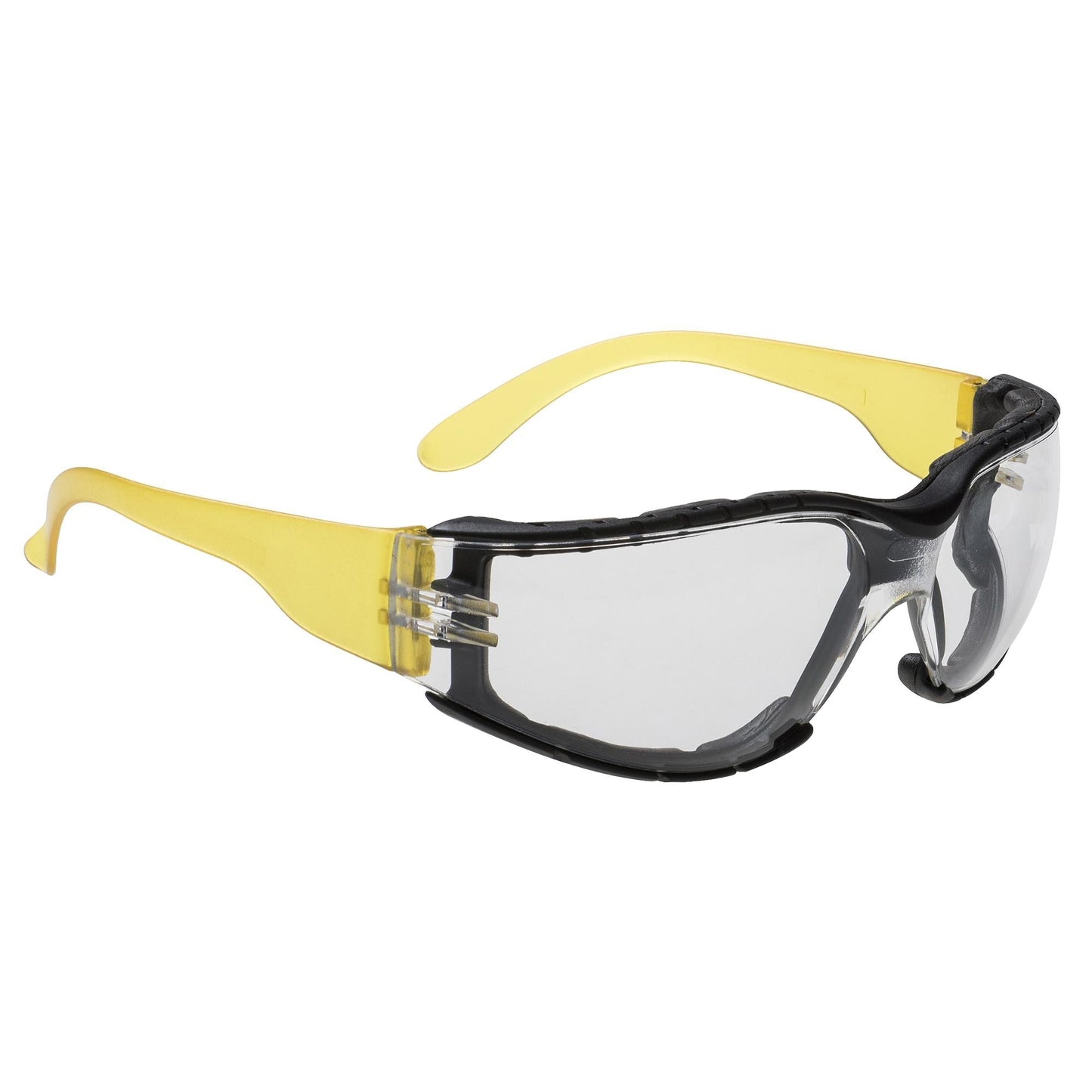 Clear Anti-Fog Lens Glasses - Portwest - Comfortable - Safety Eyewear