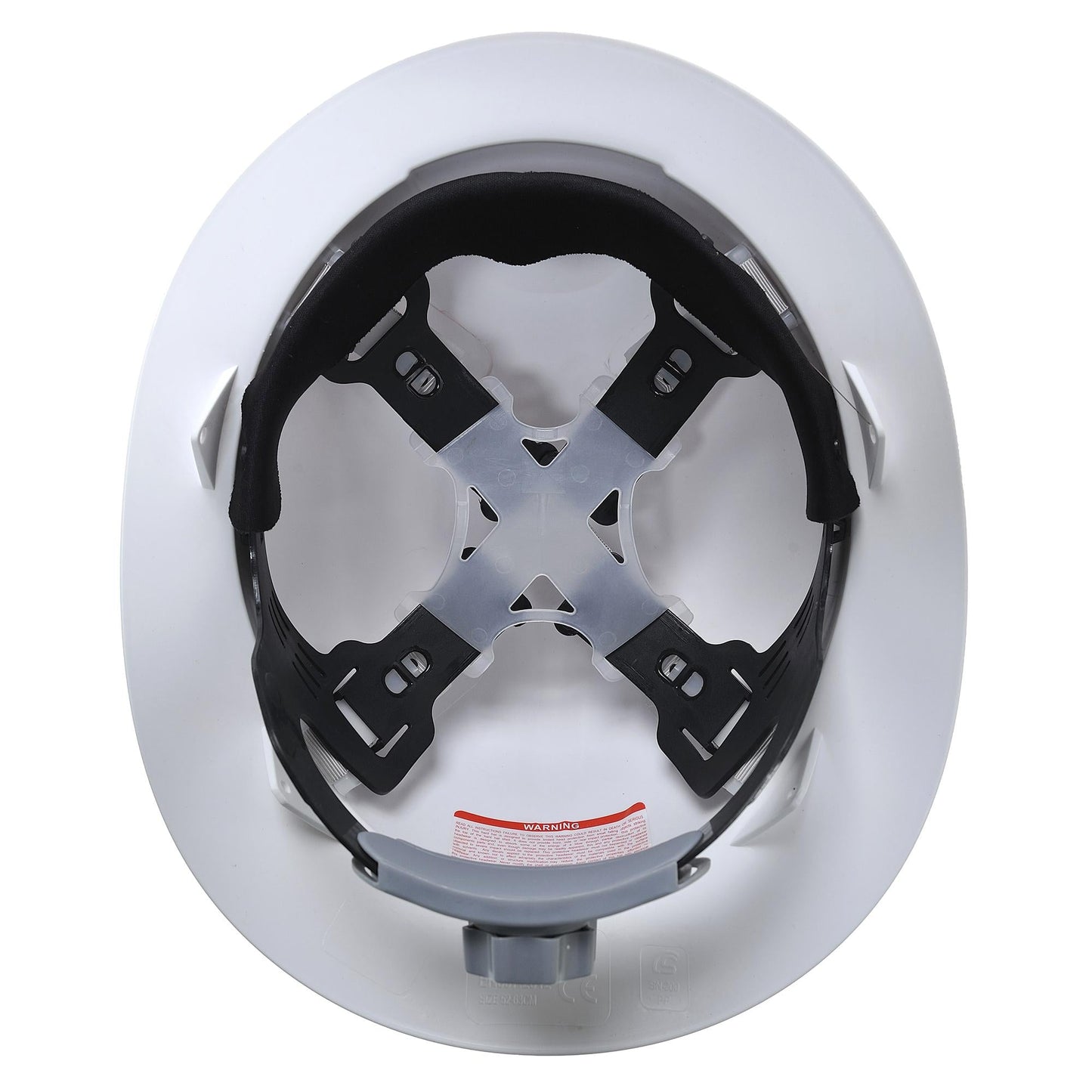 White Hard Hats - Portwest - Full Brim Comfort