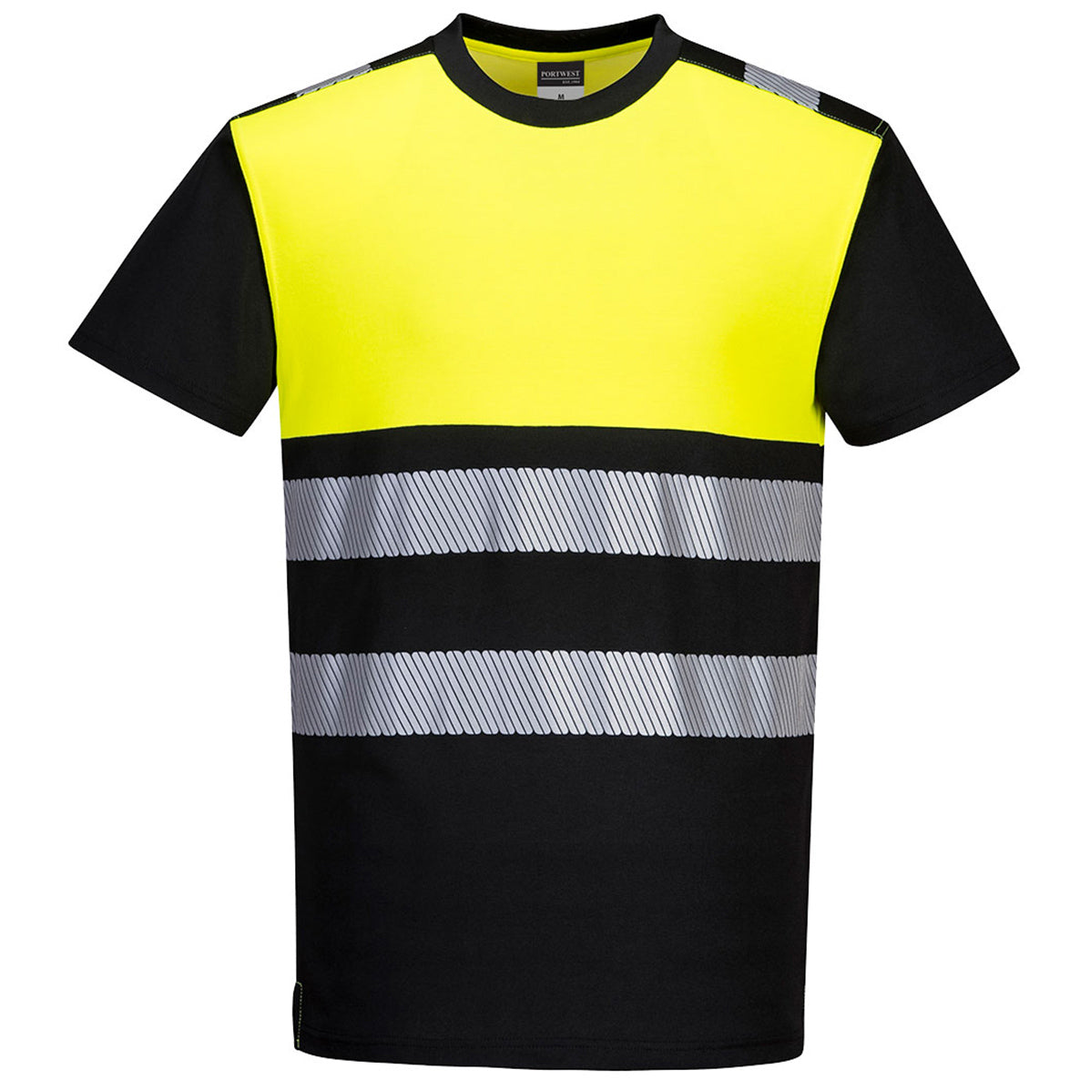 Yellow/Lime Safety Shirts - Portwest - Comfortable Fabric