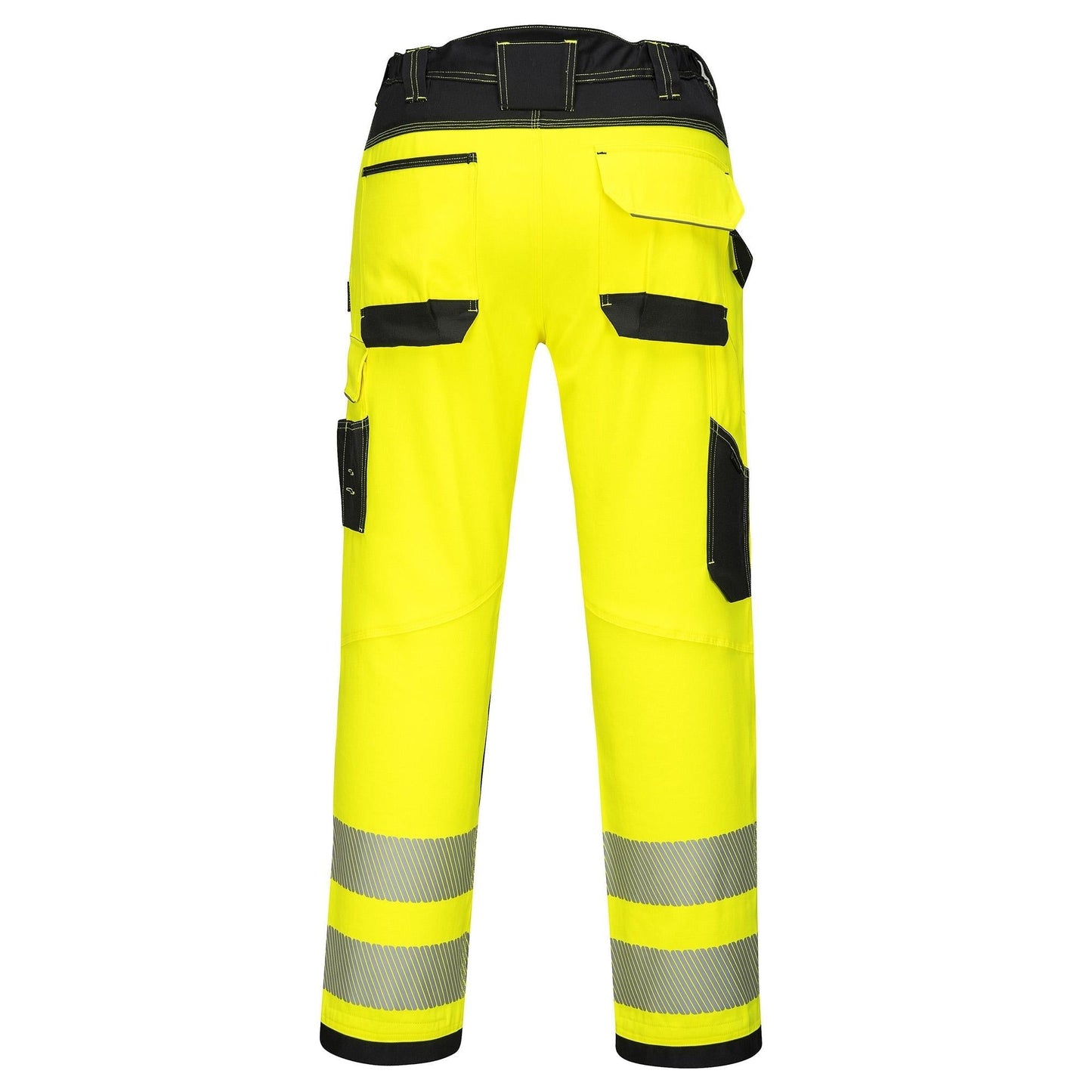 Yellow Pants - Portwest - Hi-Vis Trousers - Durable Fabric