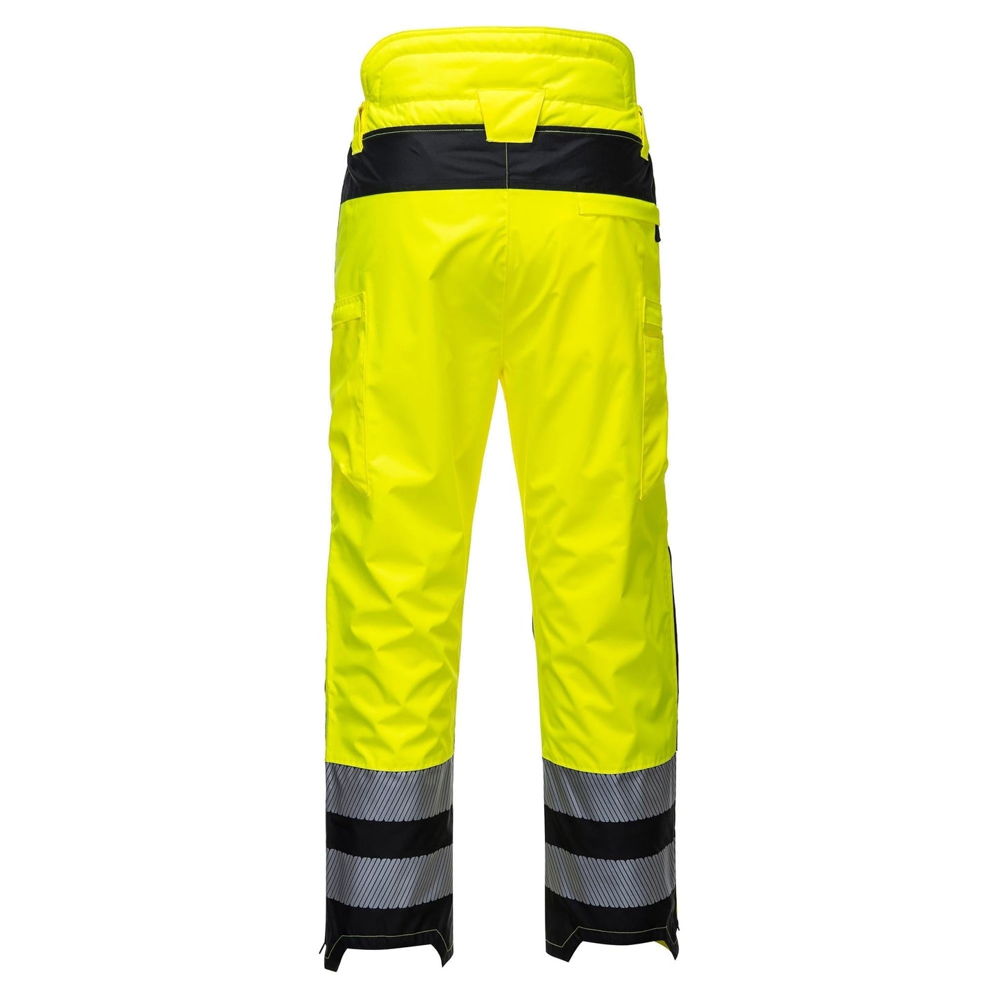 Yellow/Black Rain Pants - Portwest - Durable Material