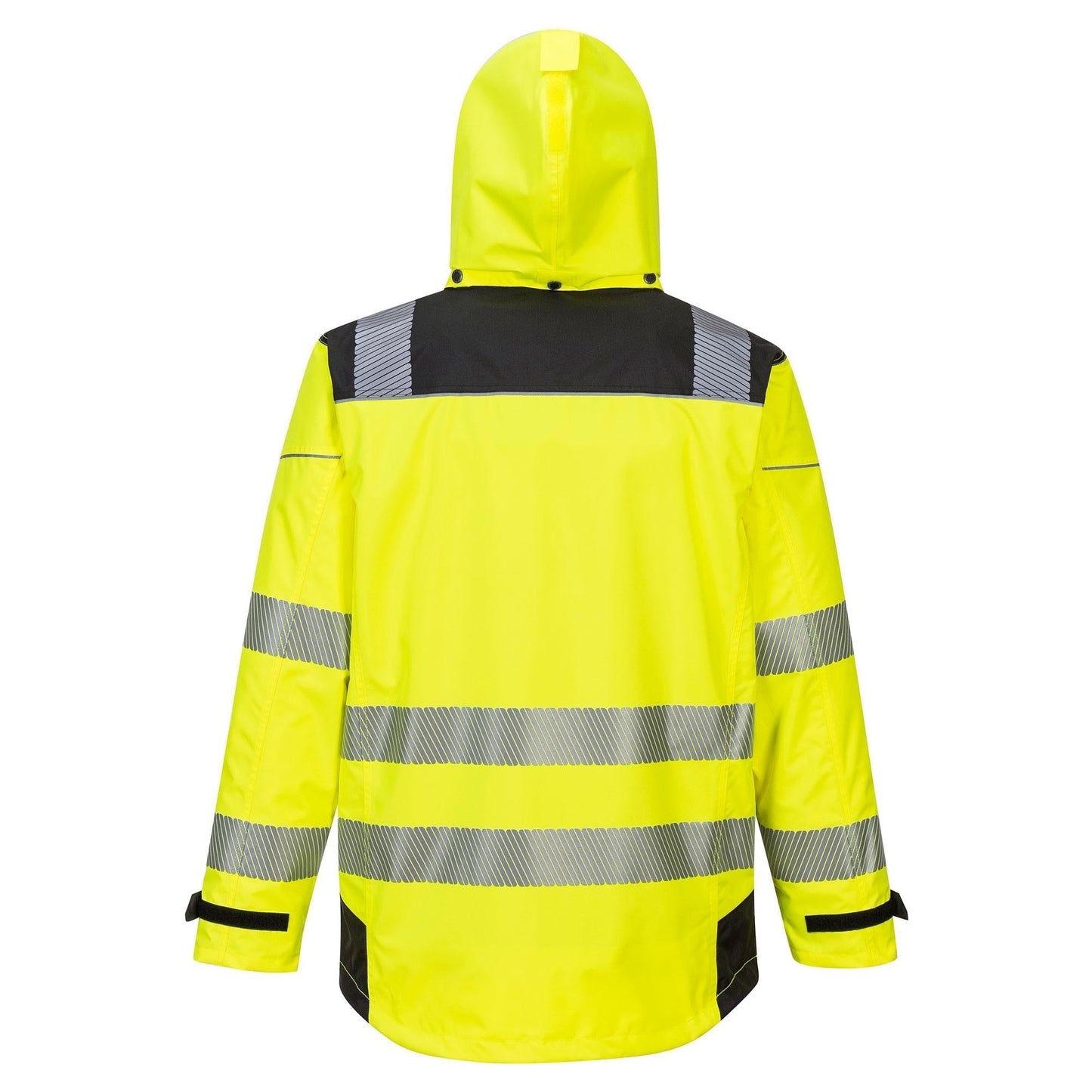 Yellow/Black Safety Jacket - Portwest - High Visibility
