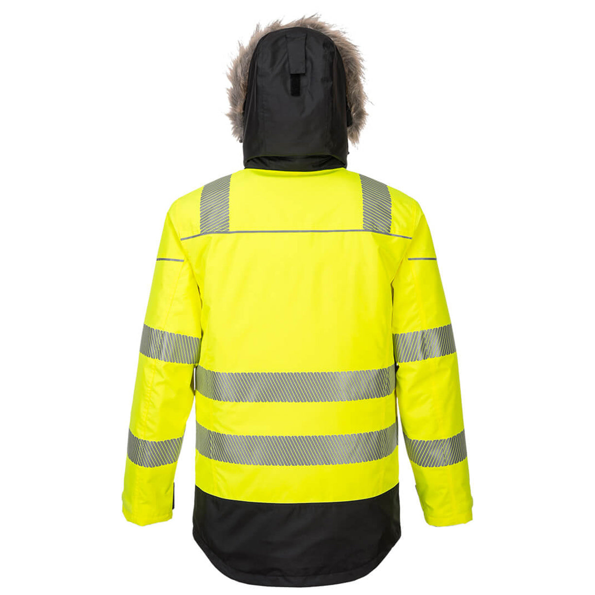 Yellow Safety Jacket - Portwest - Waterproof Insulation