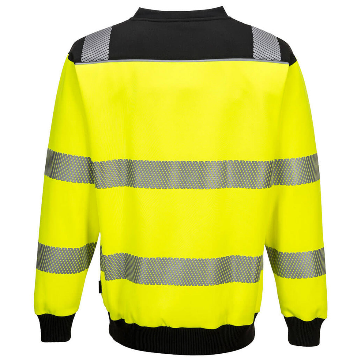 Yellow/Lime Safety Sweatshirts - Portwest - Comfortable Fit