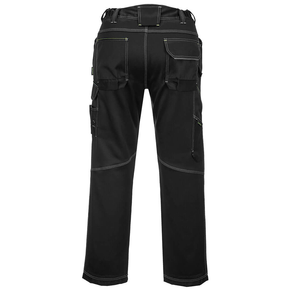 Black Flex Work Pants - Portwest - Durable Fabric