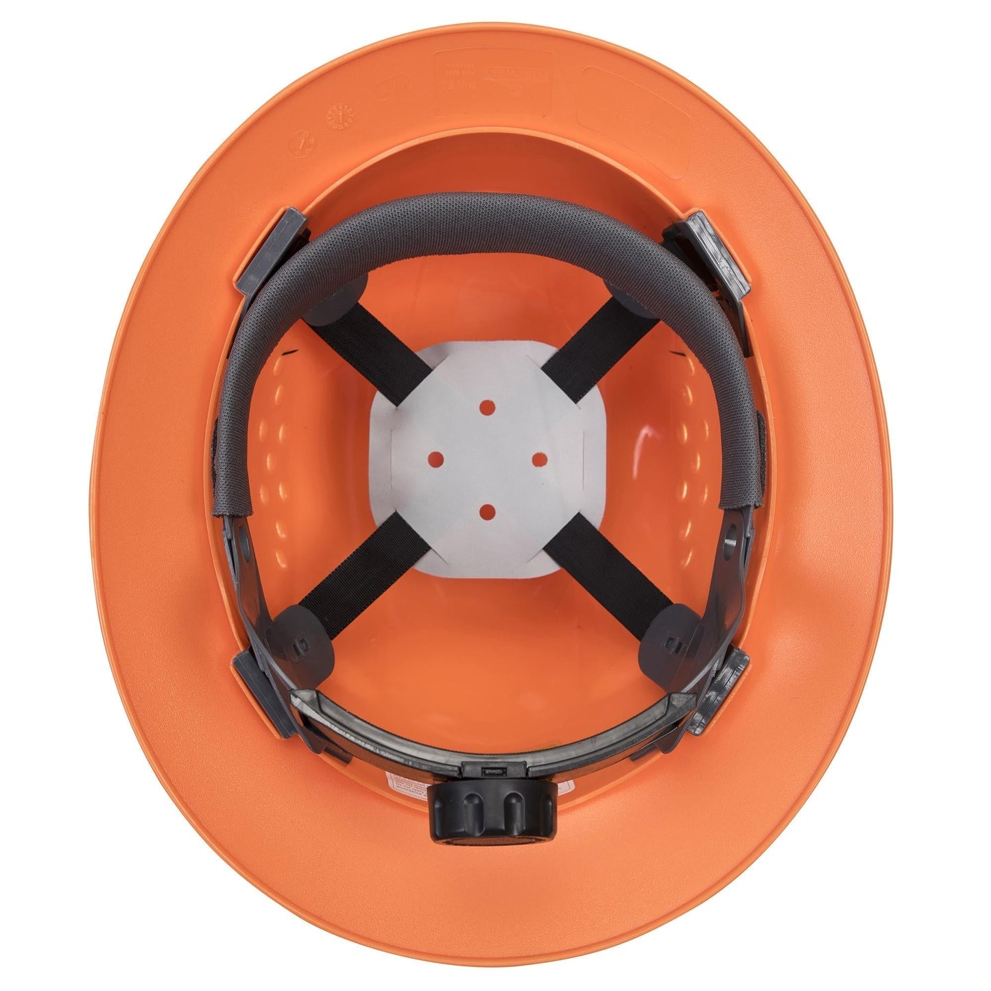 Orange Hard Hats - Portwest - Vented Full Brim Safety