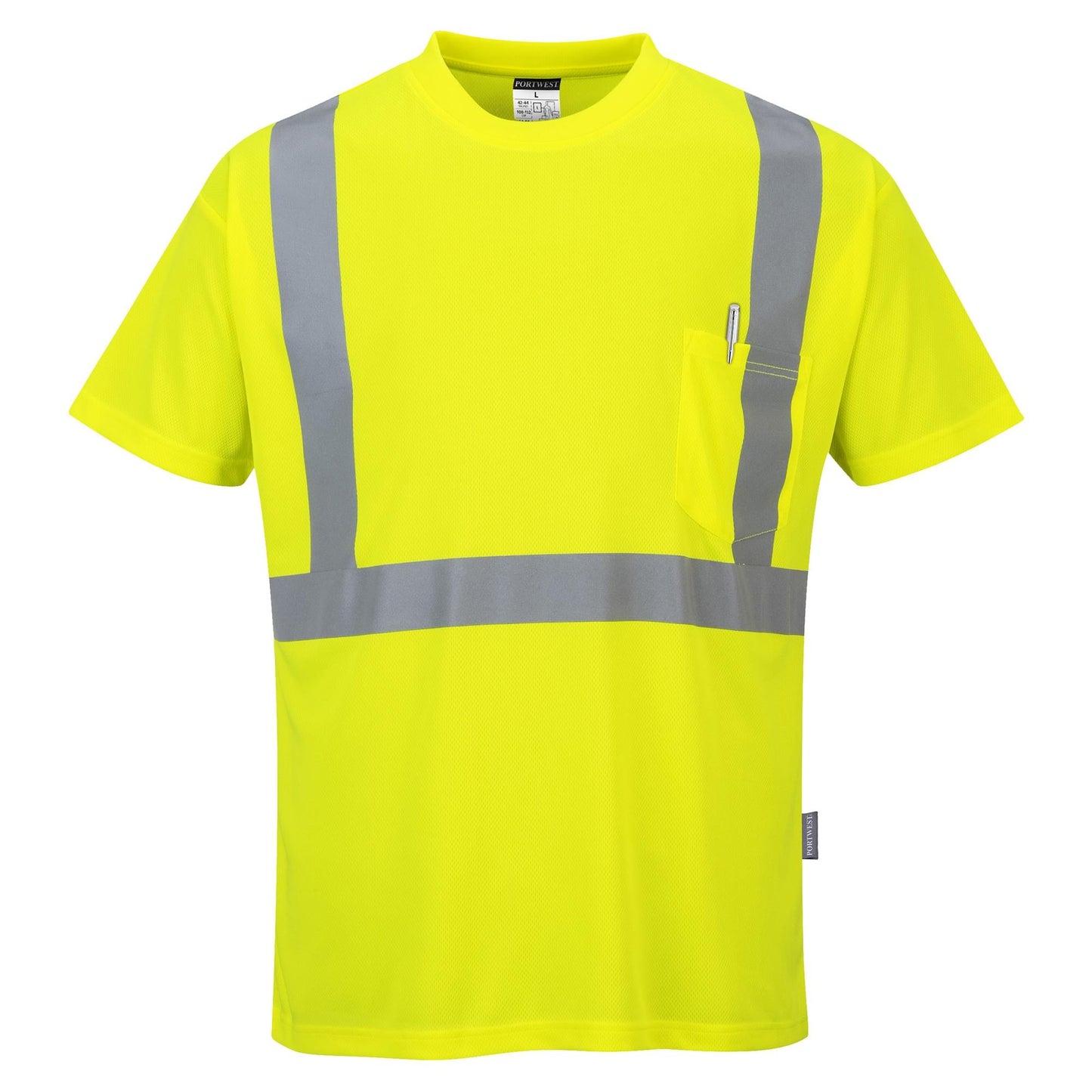 Orange Safety Shirts - Portwest - Moisture-Wicking Tee
