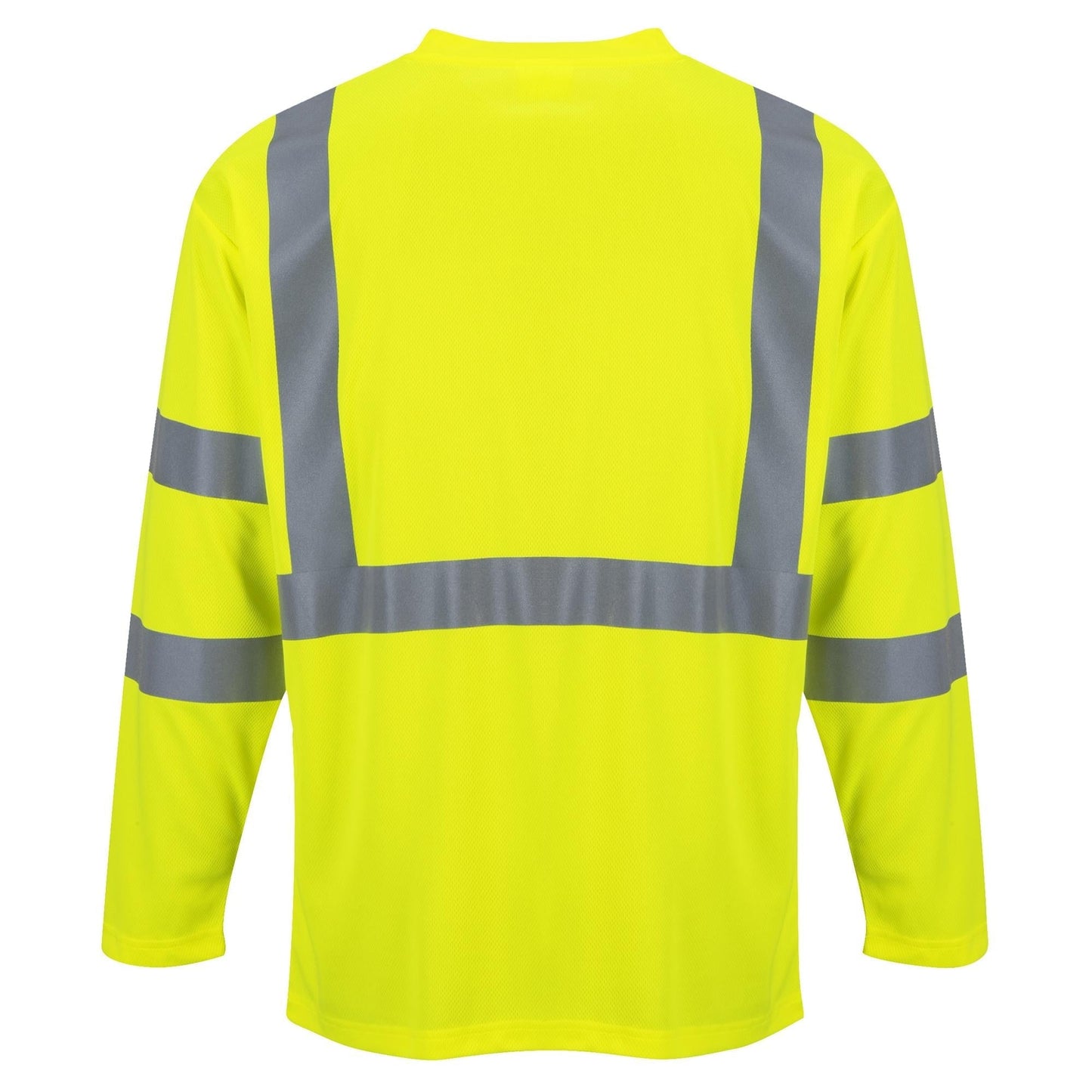 Orange Safety Shirts - Portwest - Hi-Vis Long Sleeve T - Comfortable Fit