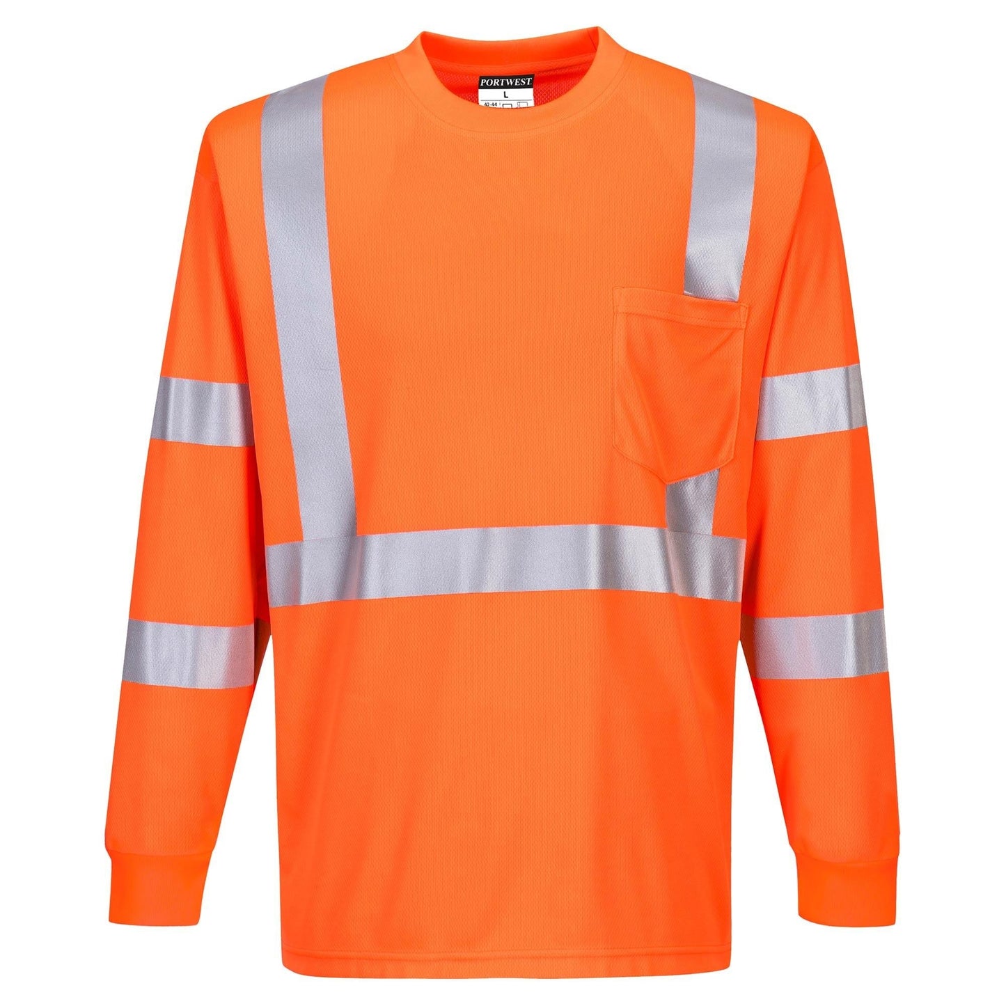 Orange Safety Shirt - Portwest - Comfortable Design