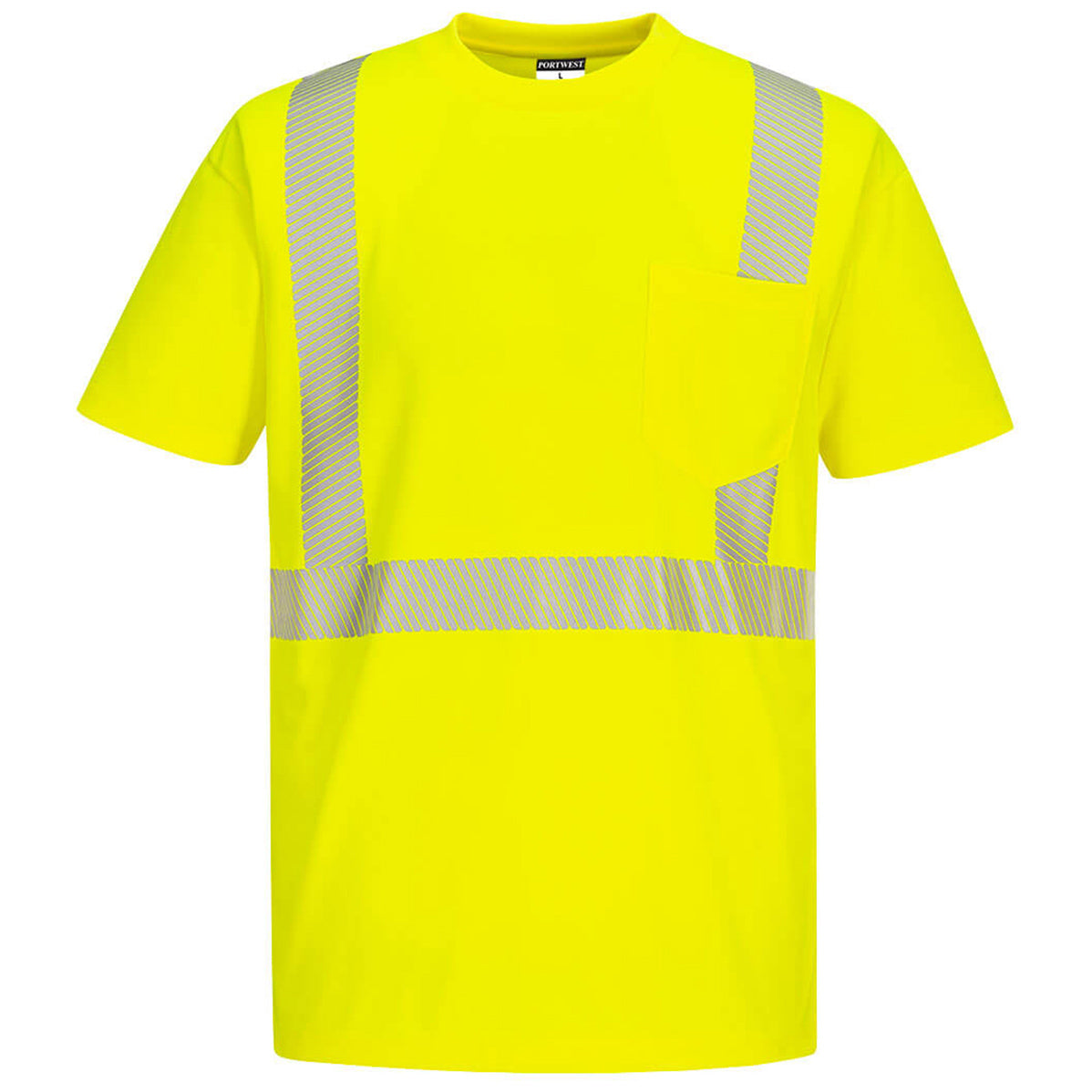 Orange Safety Shirts - Portwest - Breathable T-Shirt