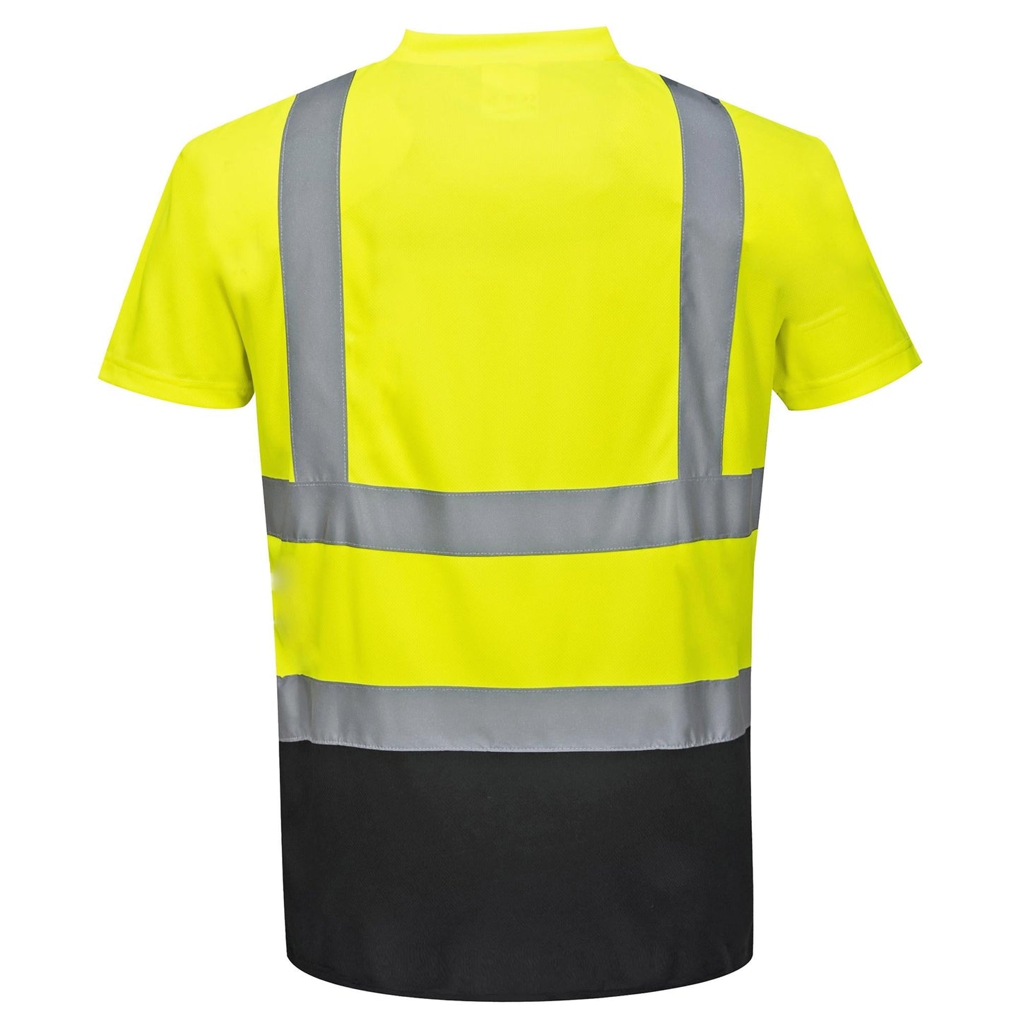 Yellow/Black Safety Shirts - Portwest - Reflective Design