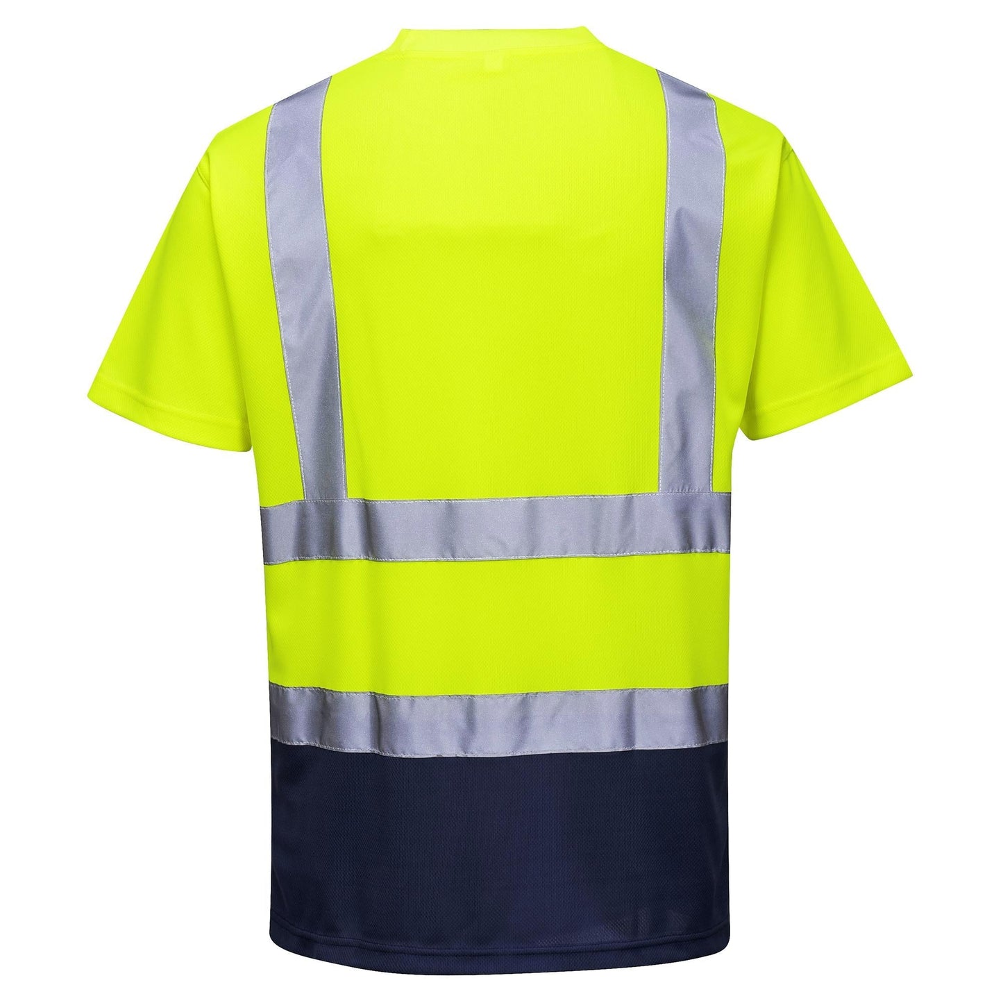 Yellow/Black Safety Shirts - Portwest - Reflective Design