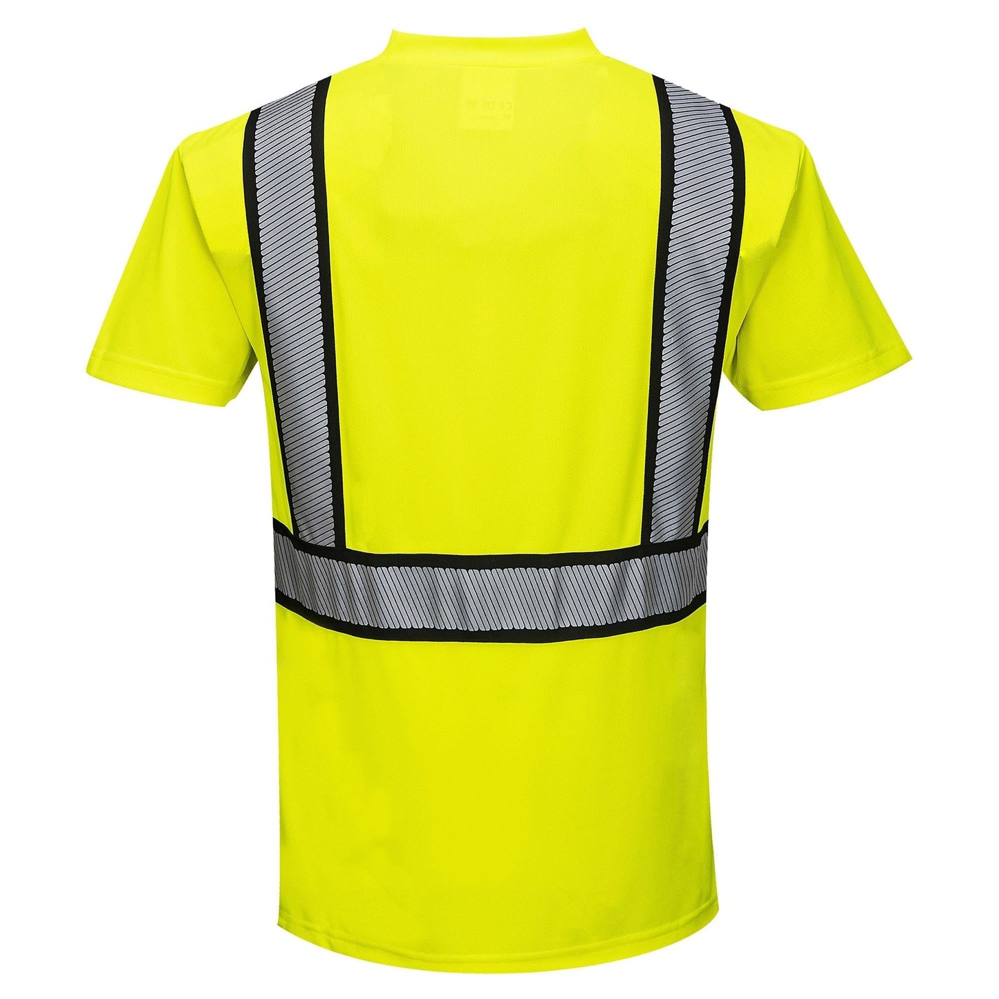 Yellow/Black Safety Shirt - Portwest - Visibility Enhanced