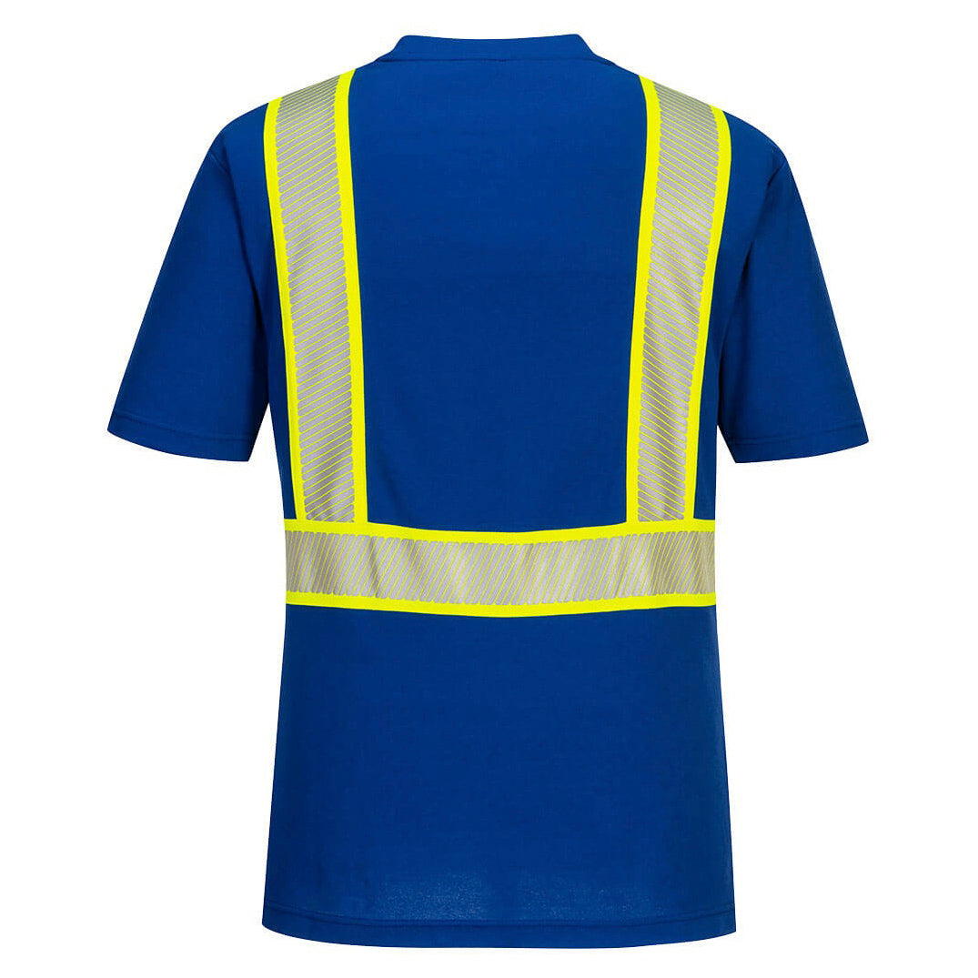 Black Safety Shirts - Portwest - HiVis Comfort Fabric