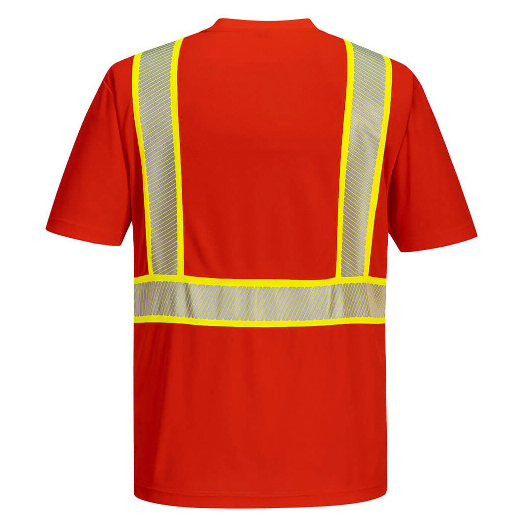 Black Safety Shirts - Portwest - HiVis Comfort Fabric