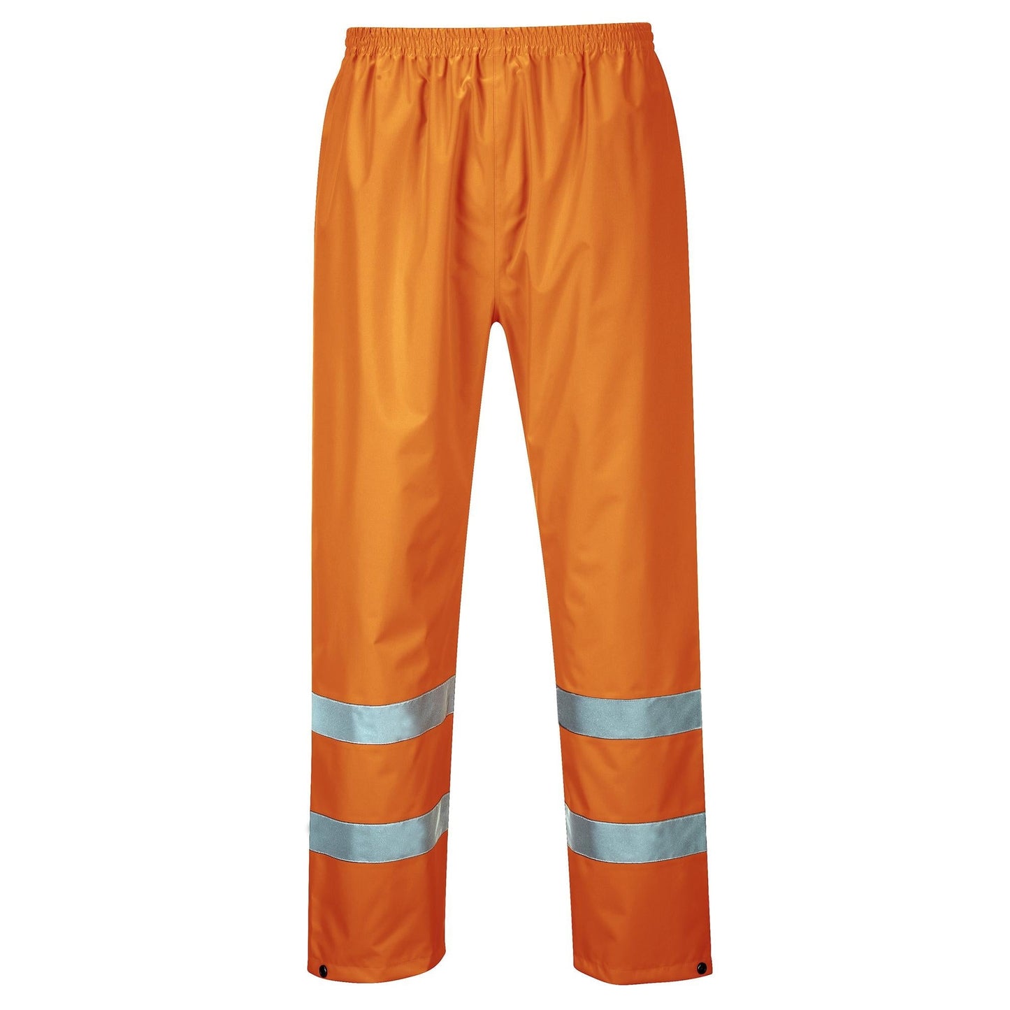 Orange Safety Pants - Portwest - Reflective Visibility Fabric